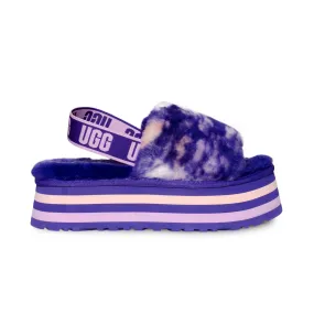 UGG Disco Marble Slide Violet Night Slippers - Women's