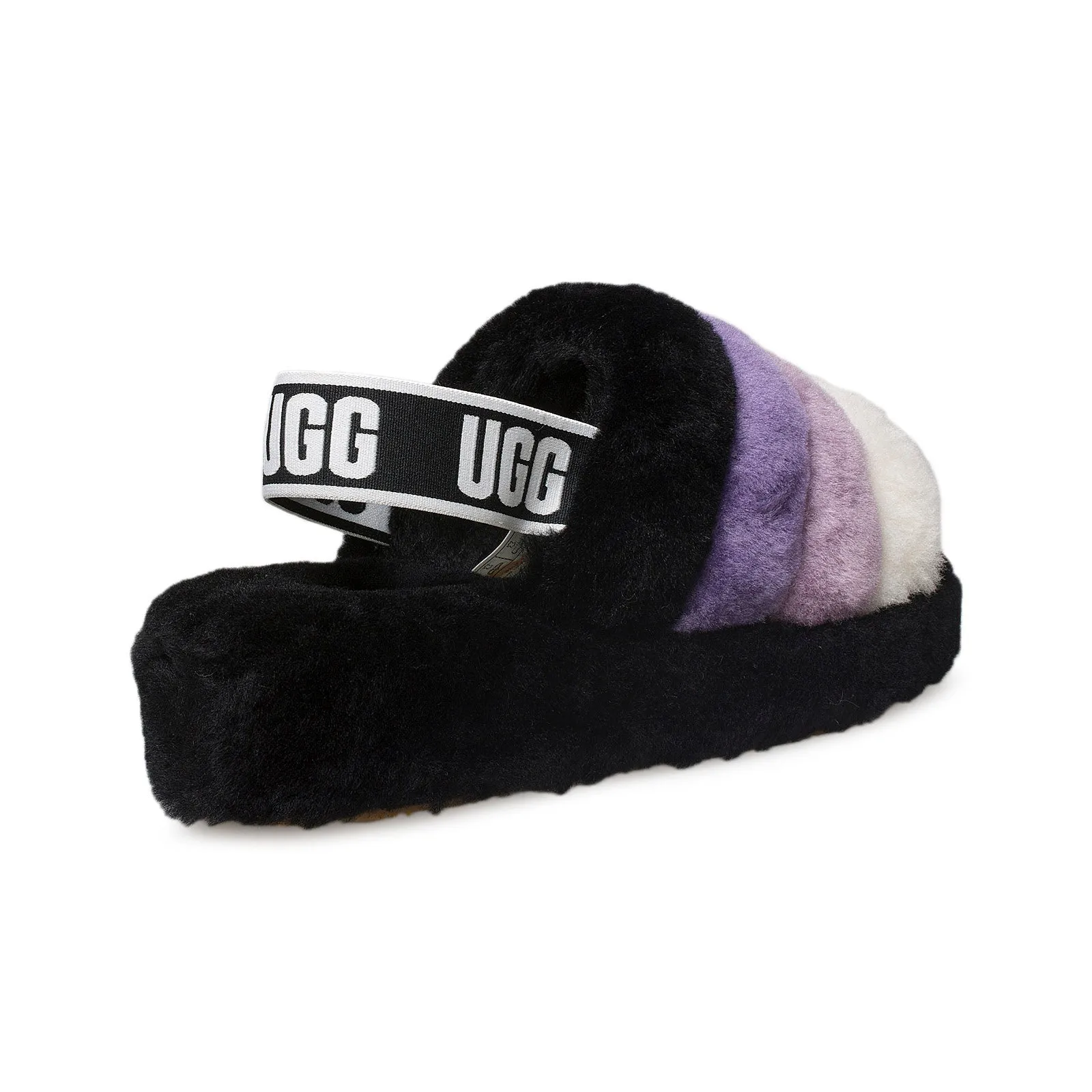 UGG Fluff Yeah Slide Violet Multi Slippers - Women's