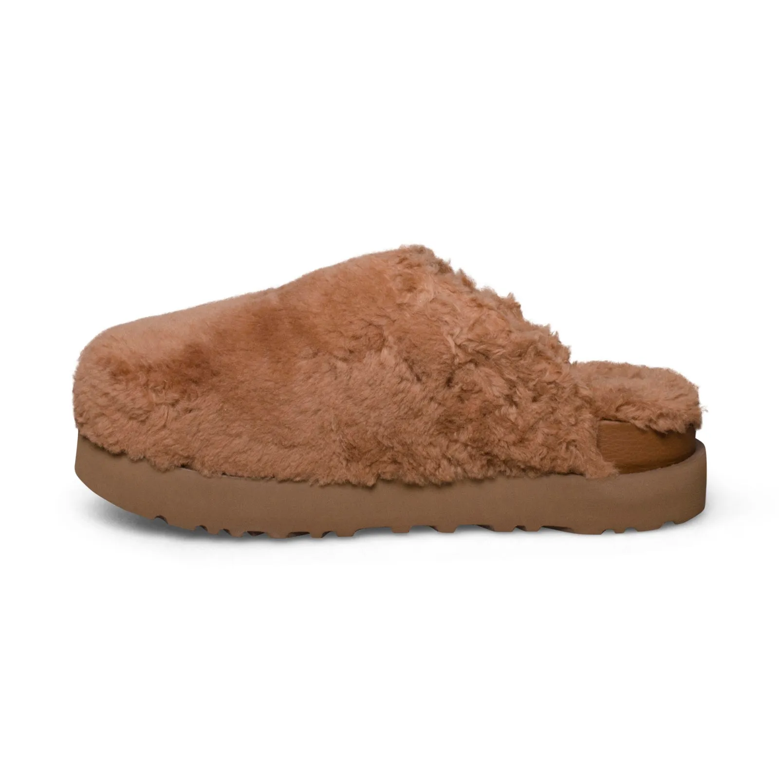 UGG Fuzz Sugar Slide Hardwood Slippers - Women's