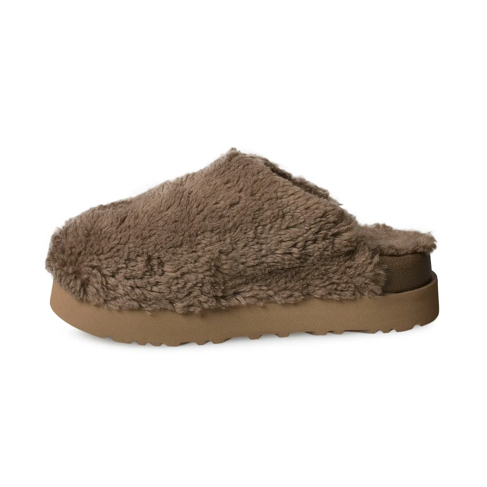 UGG Fuzz Sugar Slide Hickory Slippers - Women's