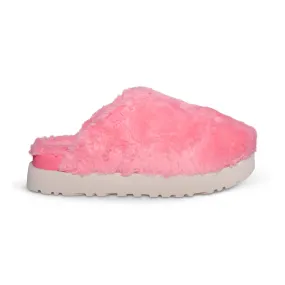 UGG Fuzz Sugar Slide Pink Jasmine Slippers - Women's