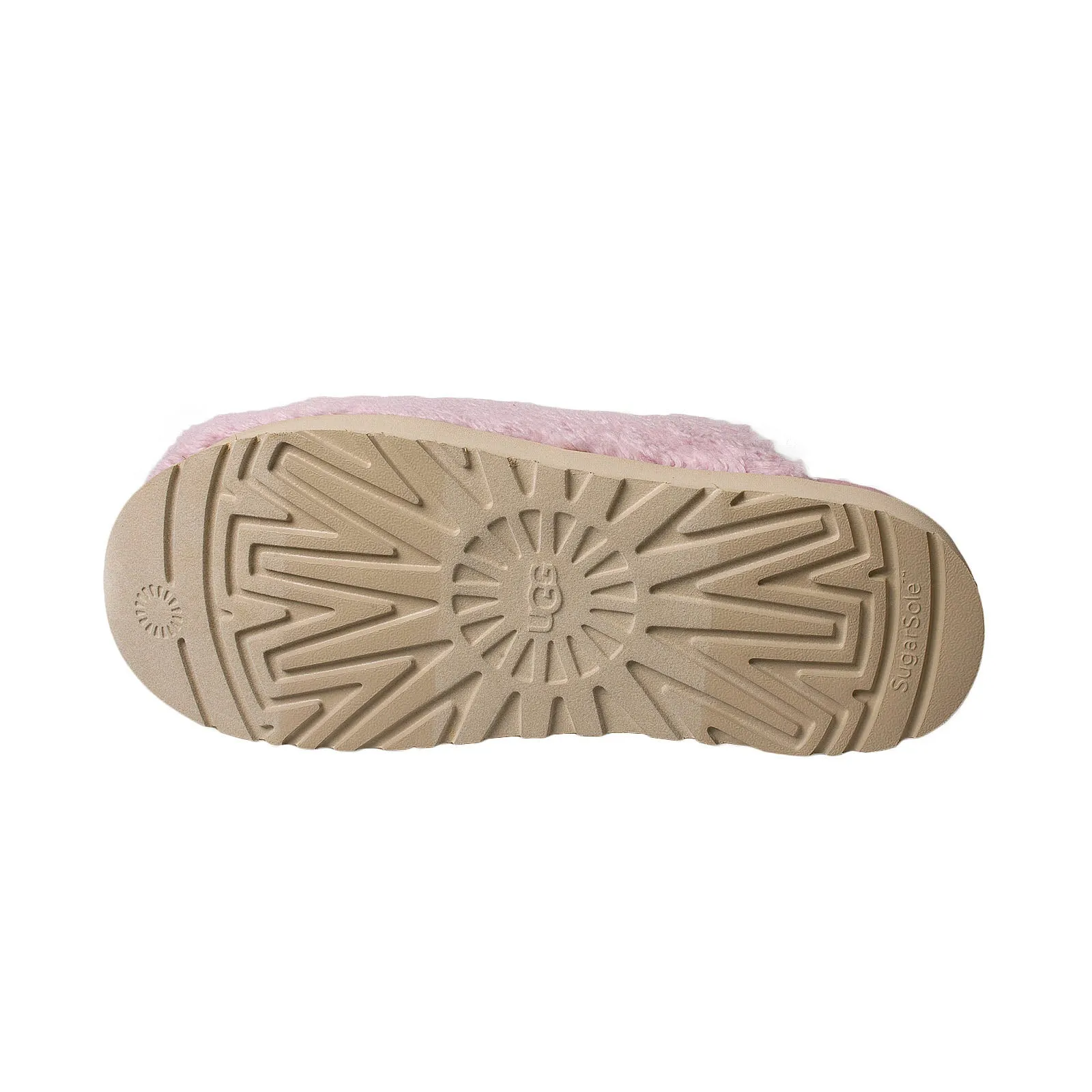 UGG Fuzz Sugar Slide Shell Pink Slippers - Women's