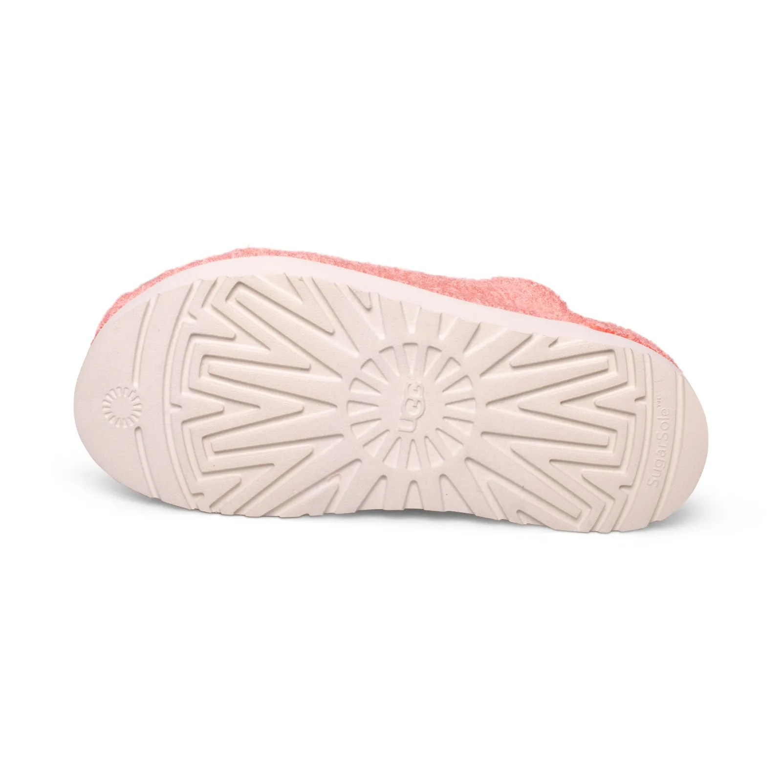 UGG Fuzz Sugar Terry Slide Pink Blossom Slippers - Women's