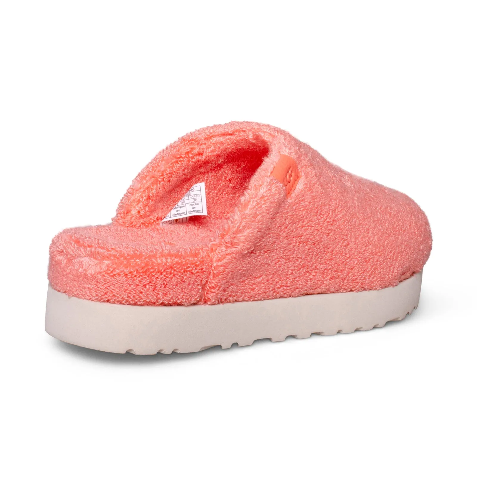 UGG Fuzz Sugar Terry Slide Pink Blossom Slippers - Women's