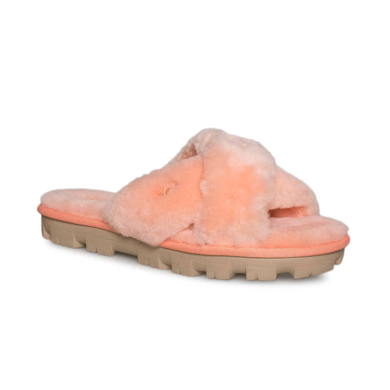 UGG Fuzzette Beverly Pink Slippers - Women's