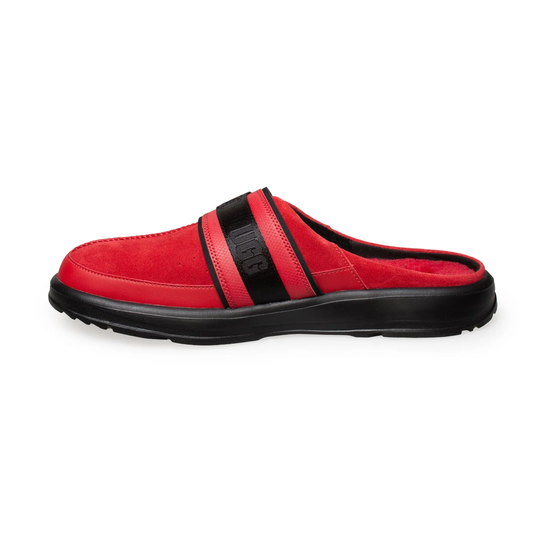 UGG Kick It Slide Samba Red Slippers - Men's