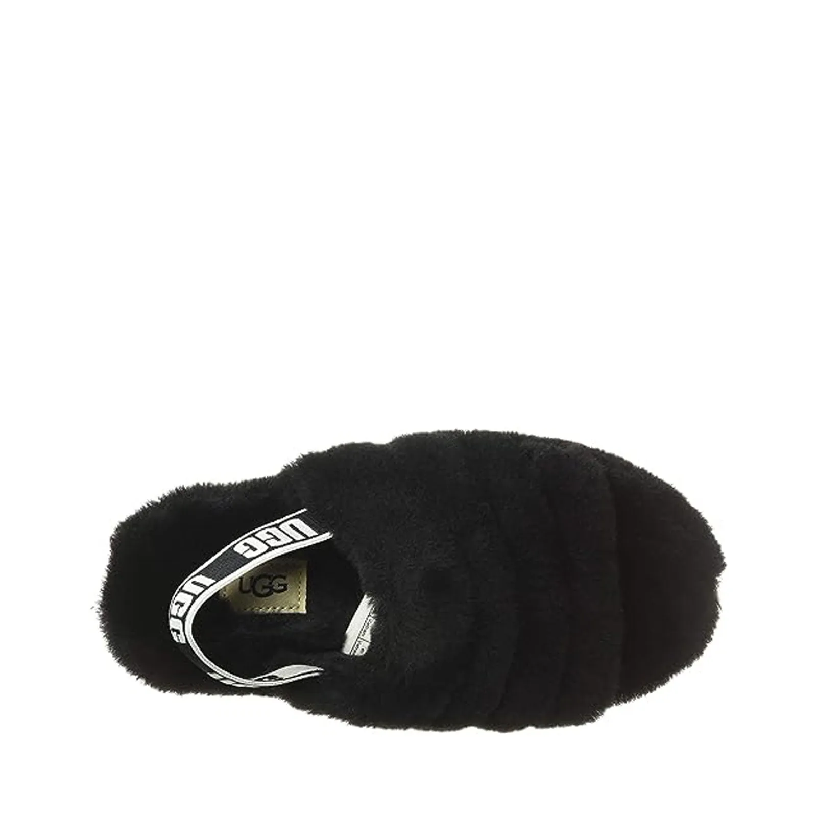 UGG Kid's Fluff Yeah Slide 1098494K (Black)