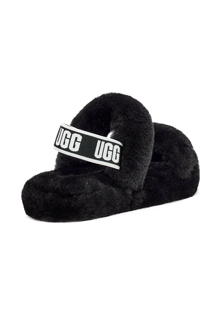 UGG Oh Yeah Slide Slippers - black