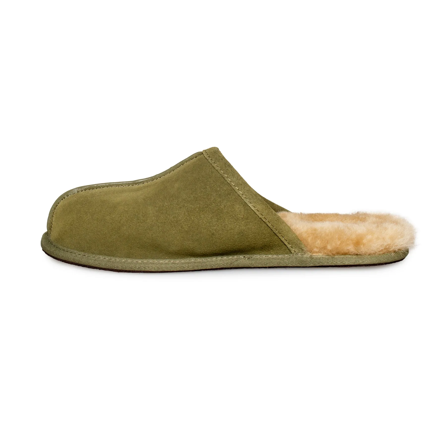 UGG Scuff Black Olive Slippers - Men's