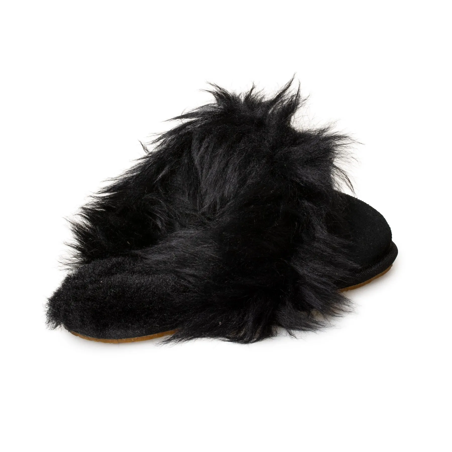 UGG Scuff Sis Black Slippers - Women's