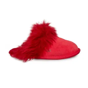 UGG Scuff Sis Ribbon Red Slippers - Women's