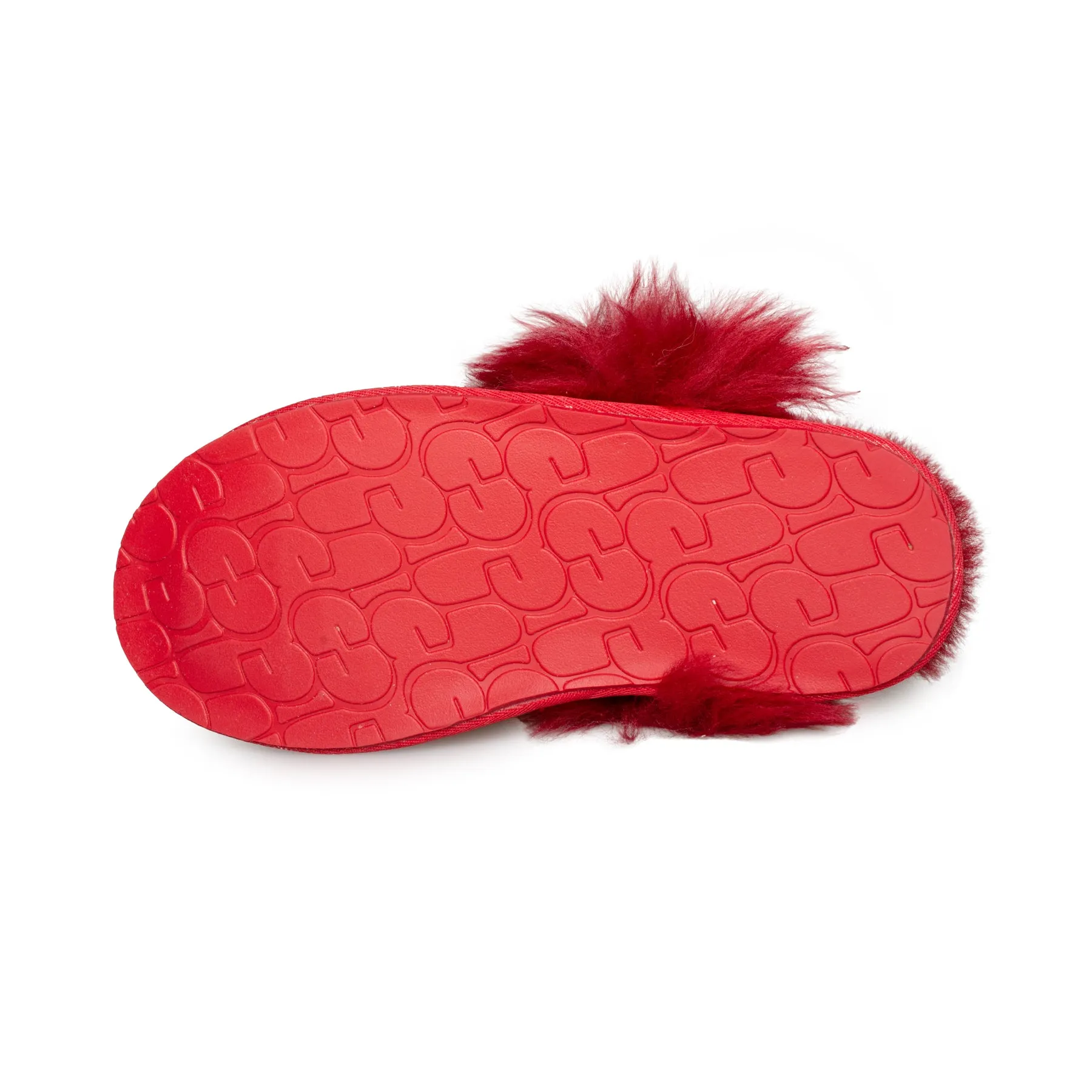 UGG Scuff Sis Ribbon Red Slippers - Women's