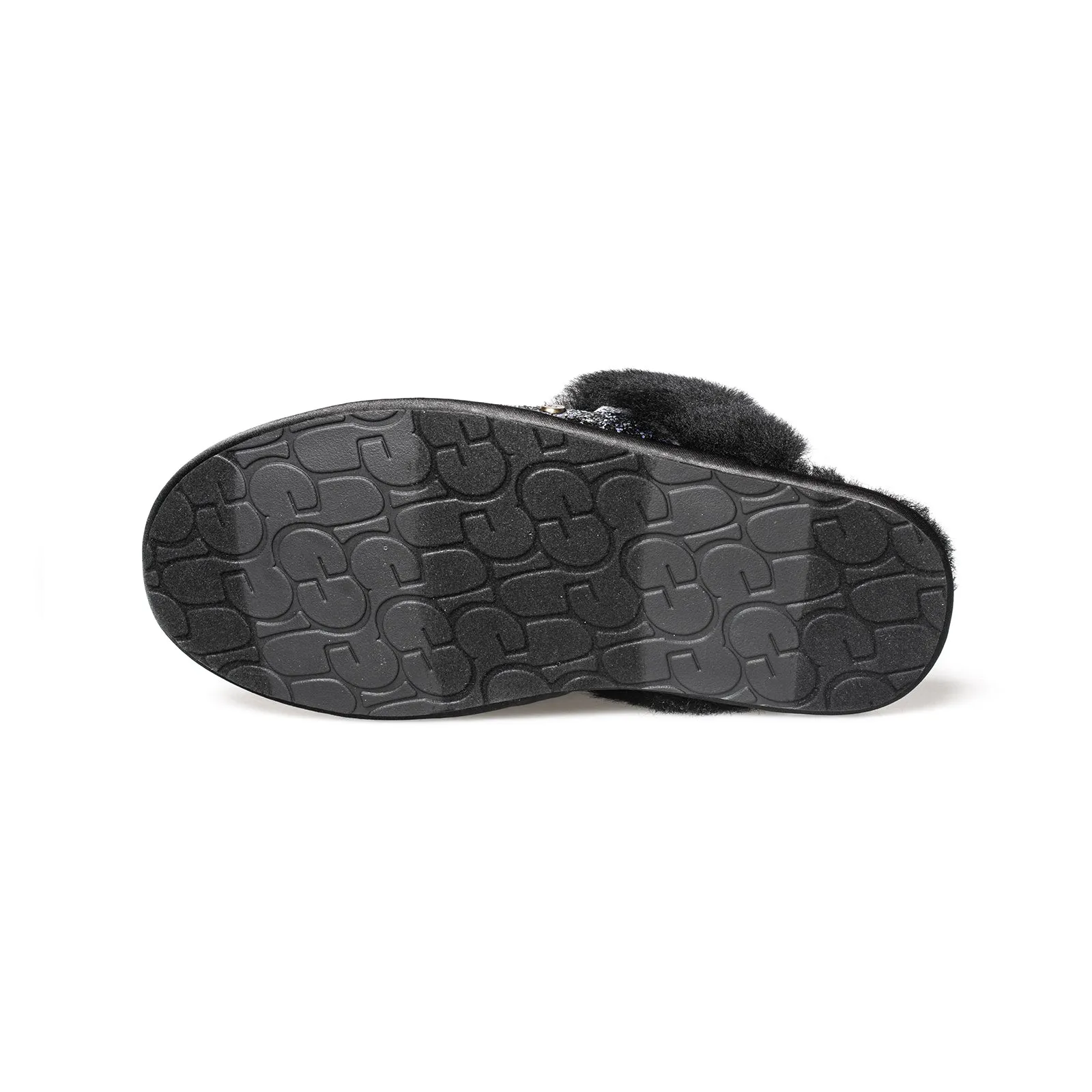 UGG Scuffette II Cosmos Black Slippers - Women's