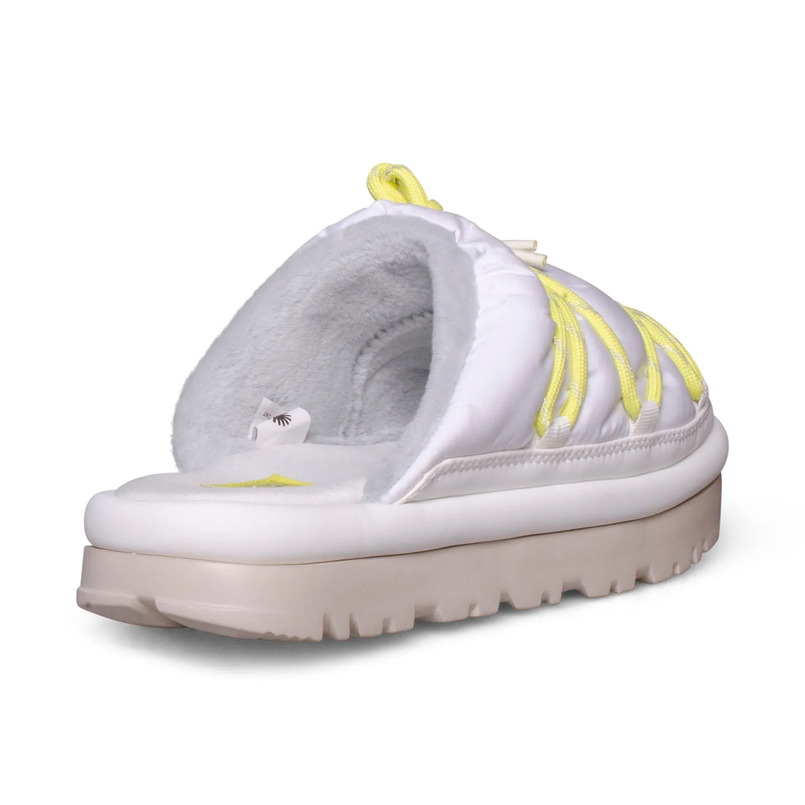 UGG Spaceslider Tech Slide White Slippers - Women's