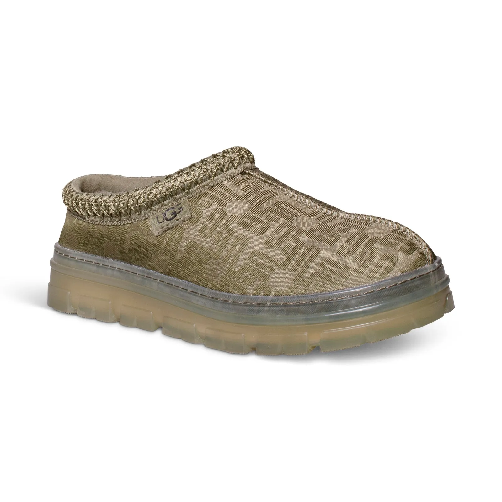 UGG Tasman Graphic Monogram Burnt Olive Slippers - Women's