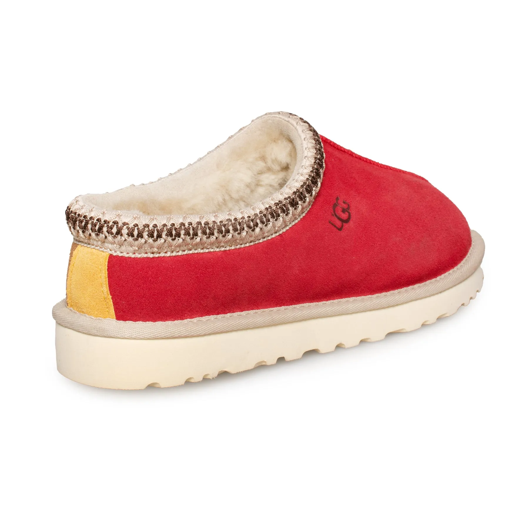 UGG Tasman Mashup Samba Red / Chestnut Slippers - Men's