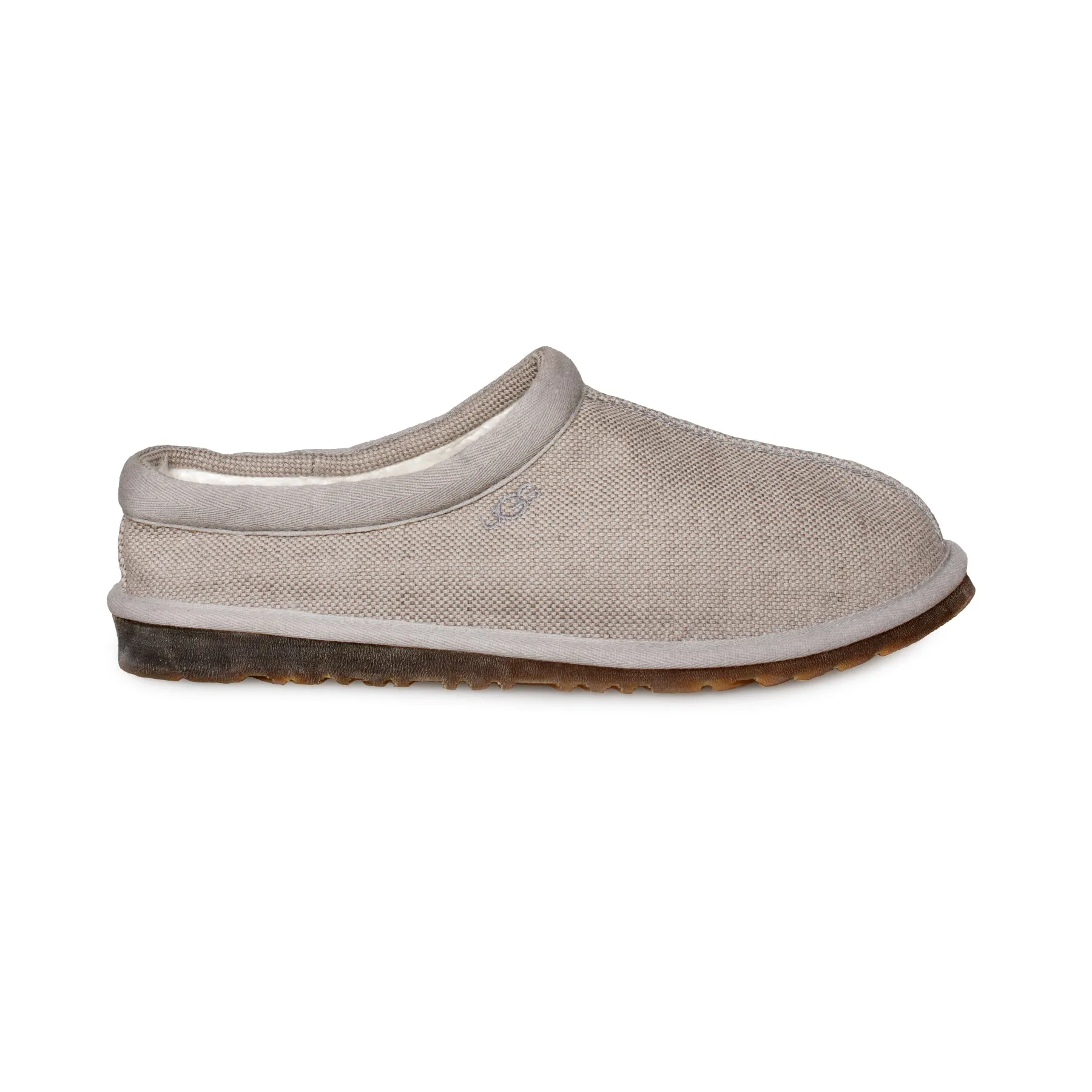 UGG Tasman Natural Canvas Wheat Brown Slippers - Men's