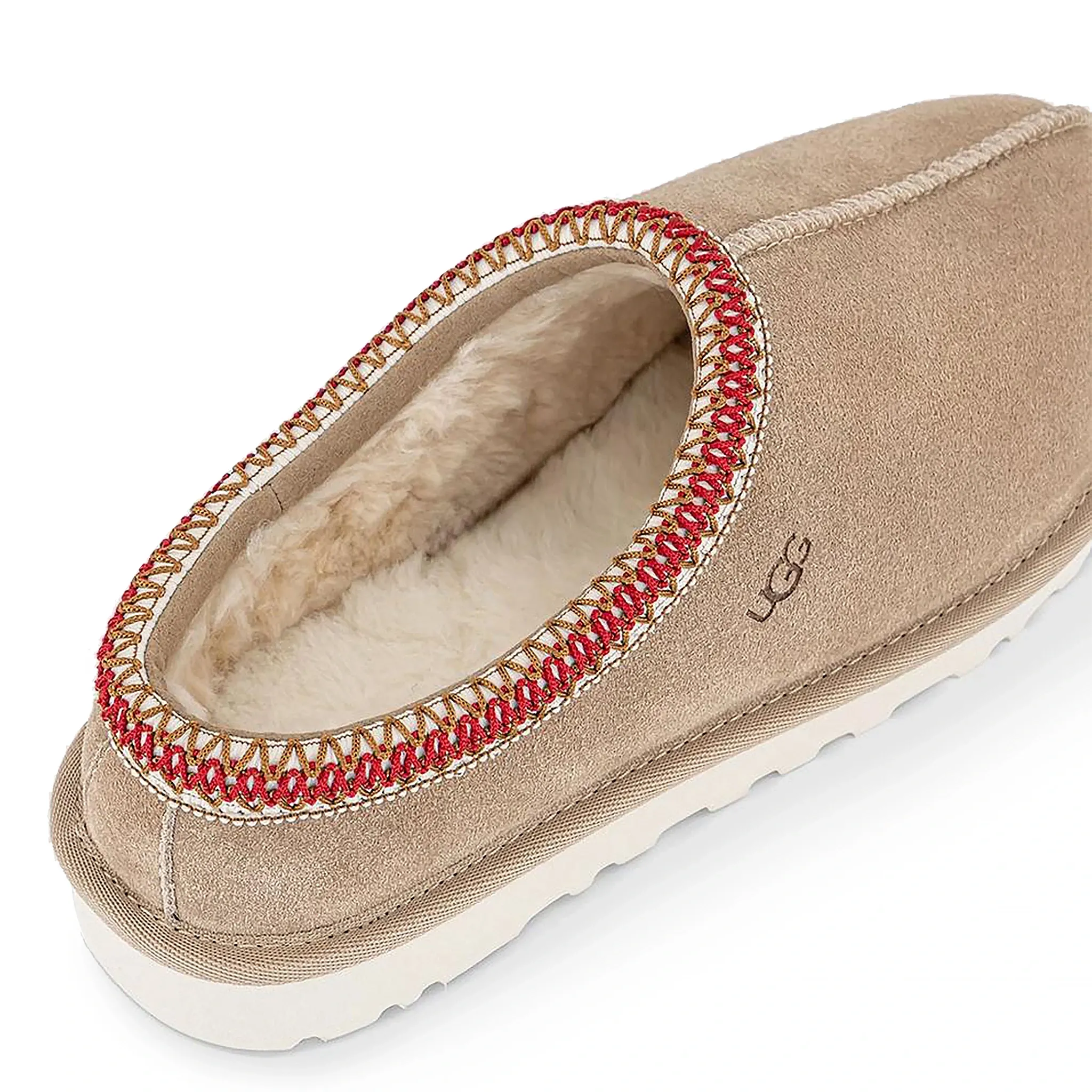 UGG Tasman Sand Dark Cherry Slippers (W)