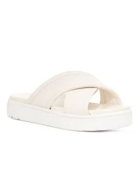 UGG Zayne Crossband Leather Sandal - Jasmine