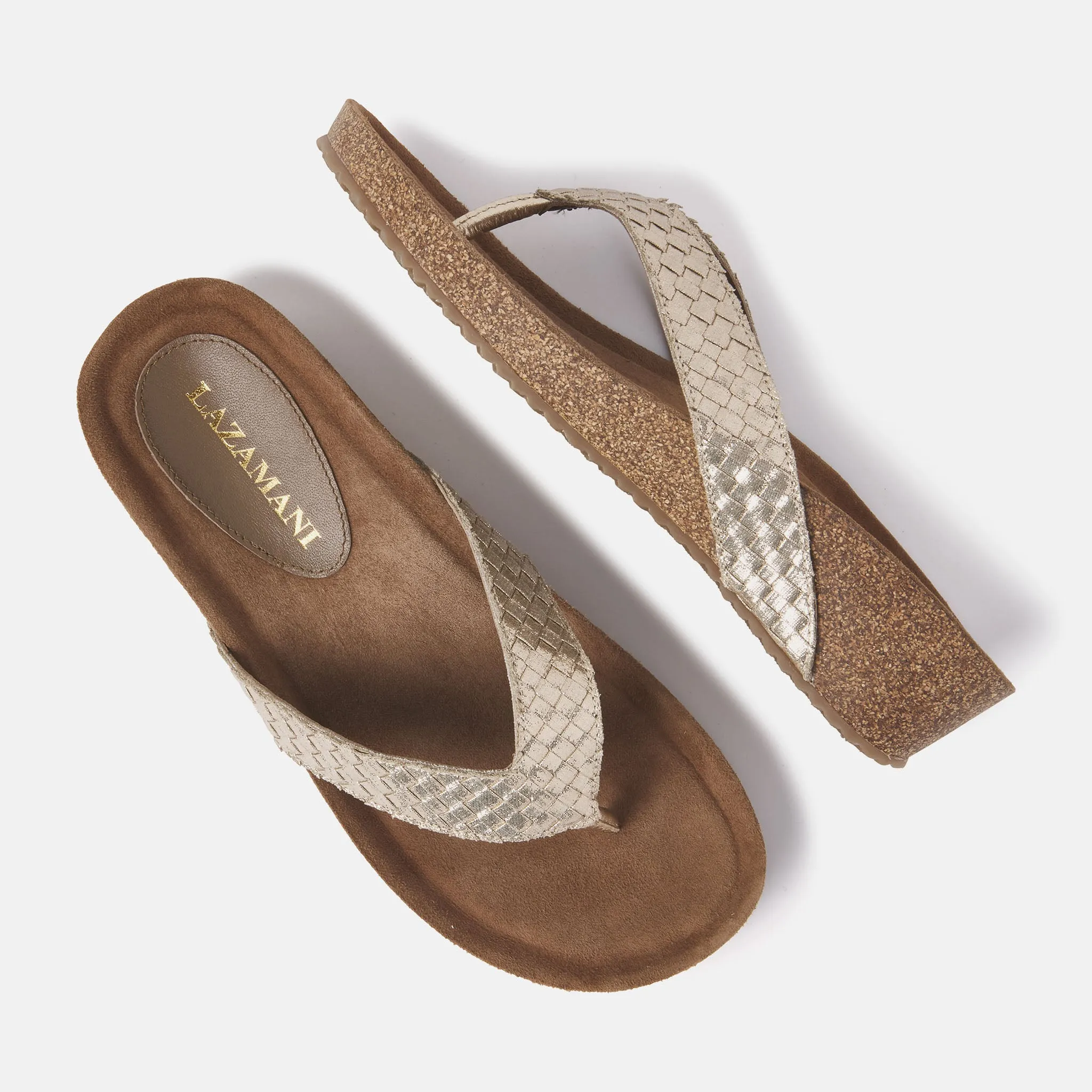 Vivian Dames Slippers Gold