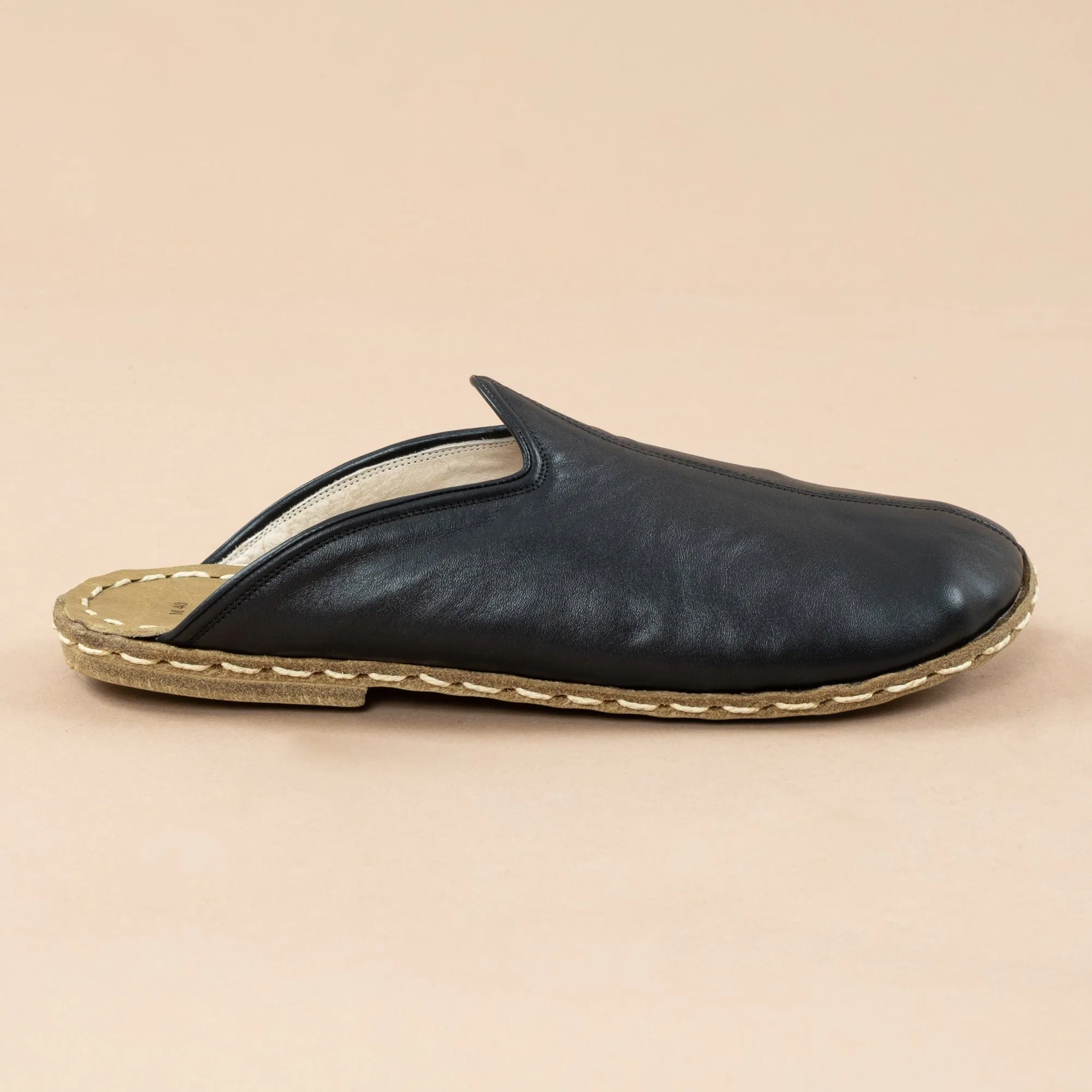 Women's Black Barefoot Slippers