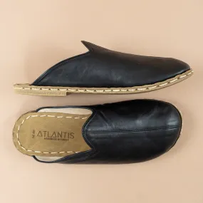 Women's Black Barefoot Slippers