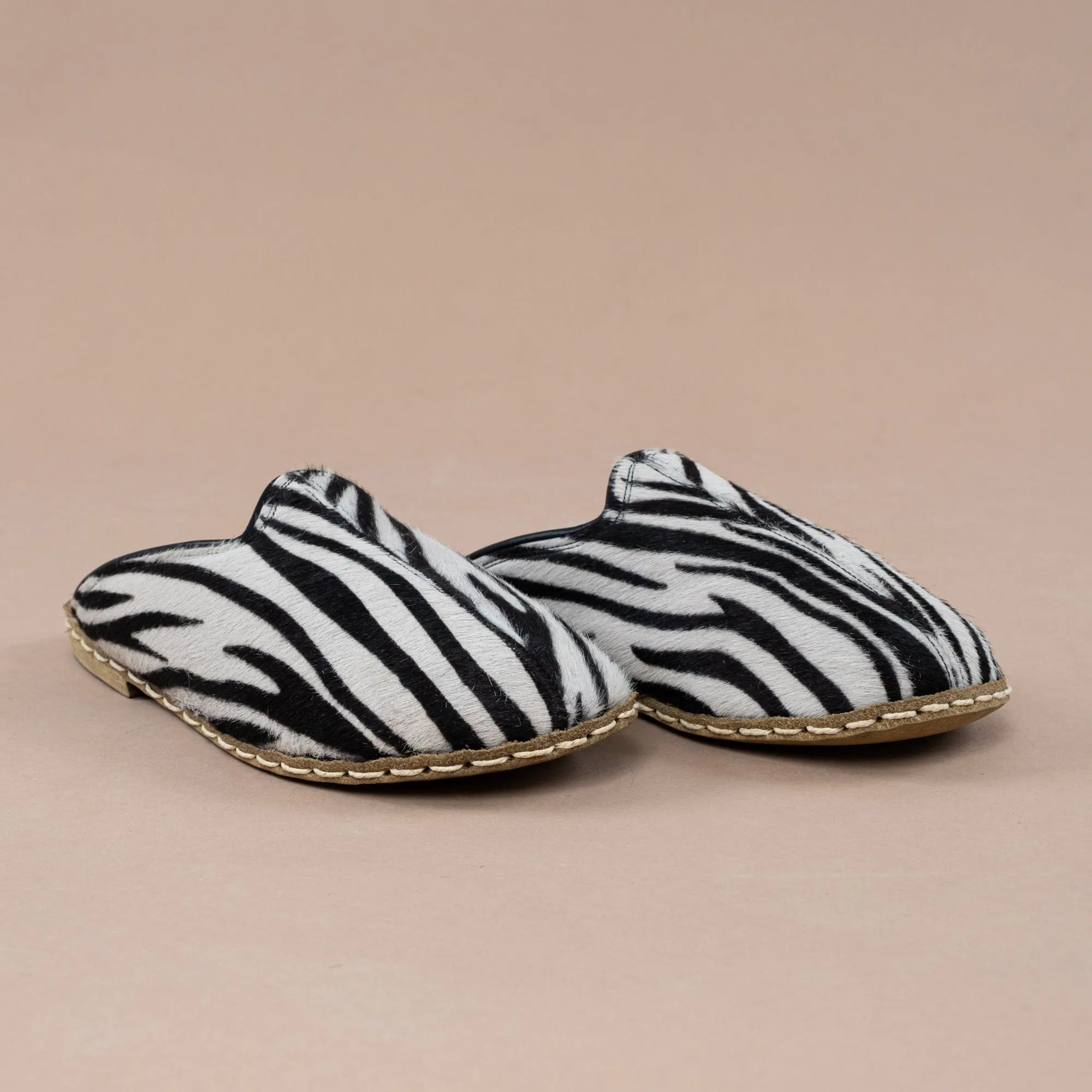 Women's Zebra Barefoot Shearlings