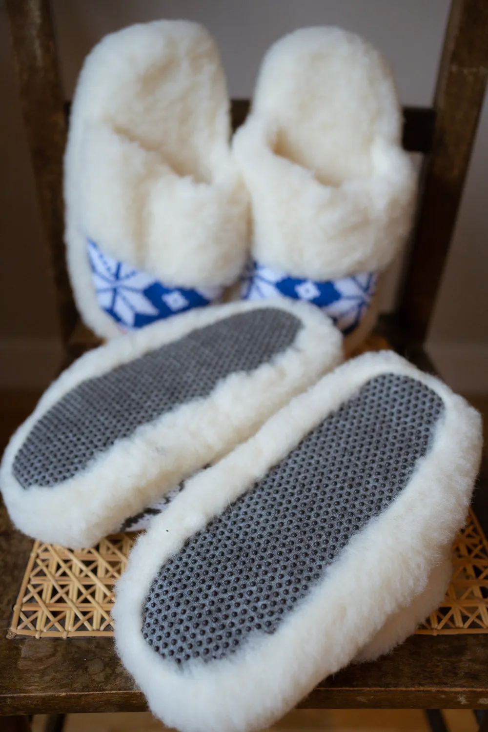 Wool slippers